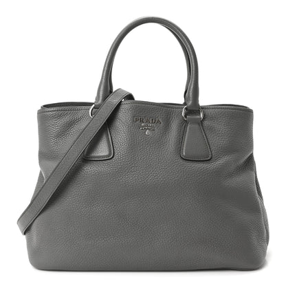 Prada Vitello Daino Tote Marmo 1 of 10