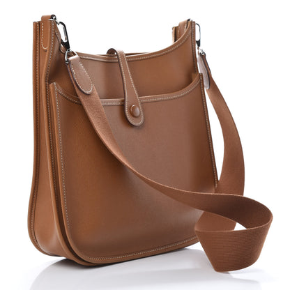 Hermes Epsom Evelyne II PM Gold 3 of 11