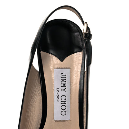 Jimmy Choo Kid Erin 85 Pumps 39.5 Black 7 of 9