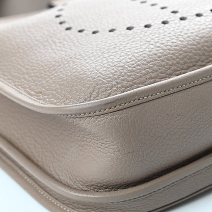 Hermes Taurillon Clemence Evelyne III PM Gris Tourterelle 9 of 14