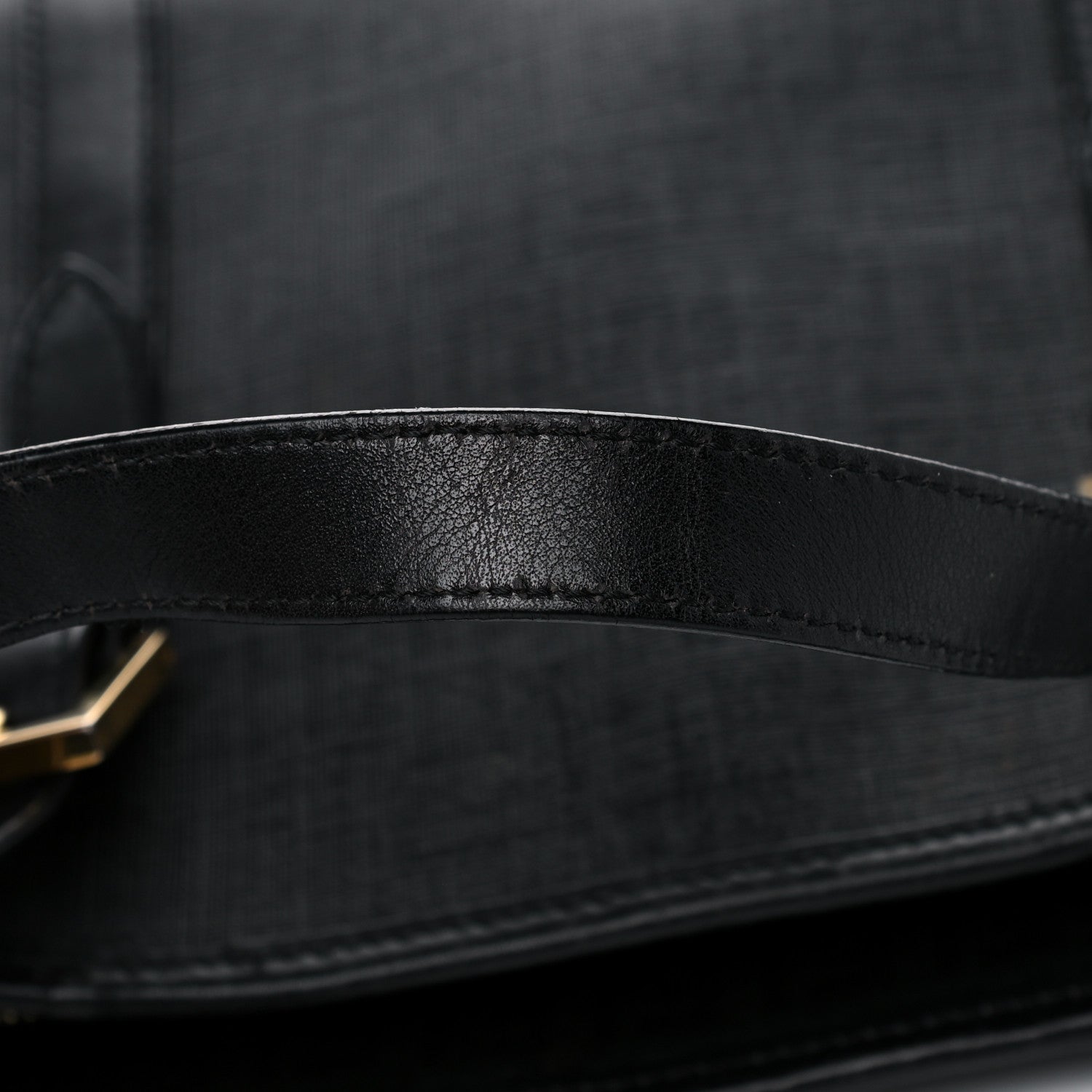 Fendi Zucchino Spalmati Vitello Small Tote Black 18 of 20