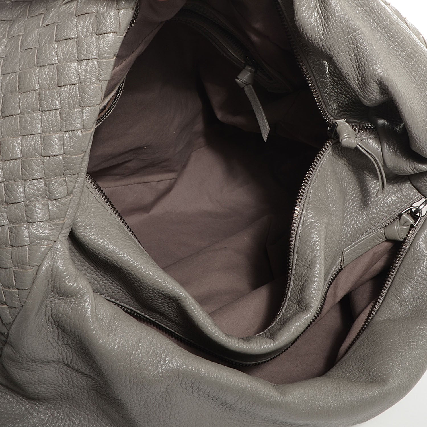 Bottega Veneta Cervo Intrecciato Large Knot Hobo 5 of 8