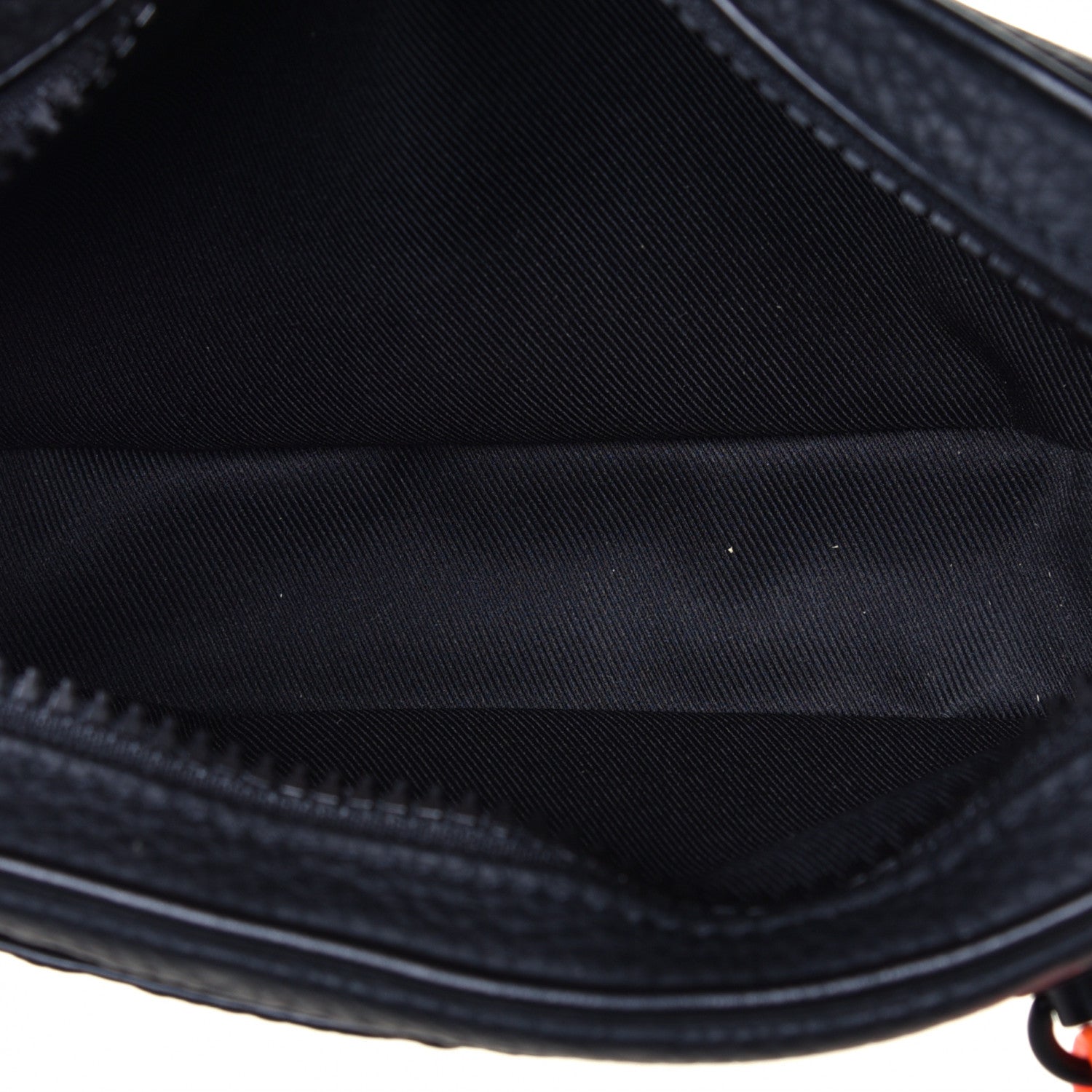 Louis Vuitton Taurillon Monogram Uniformes Solar Ray Soft Pochette Volga Belt Bag Black 4 of 5