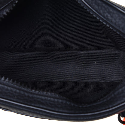 Louis Vuitton Taurillon Monogram Uniformes Solar Ray Soft Pochette Volga Belt Bag Black 4 of 5