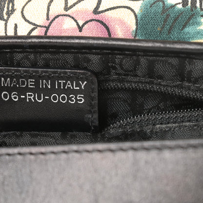 Christian Dior Canvas Paris 50s Saddle Bag Multicolor 7 of 11