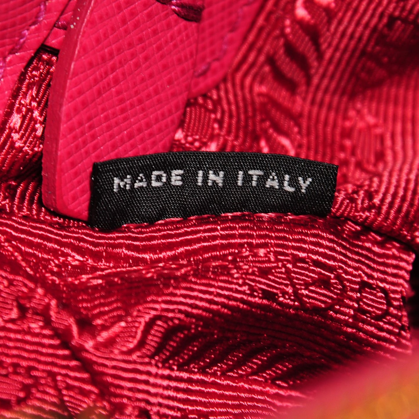 Saffiano Lux Double Zip Mini Tote Peonia