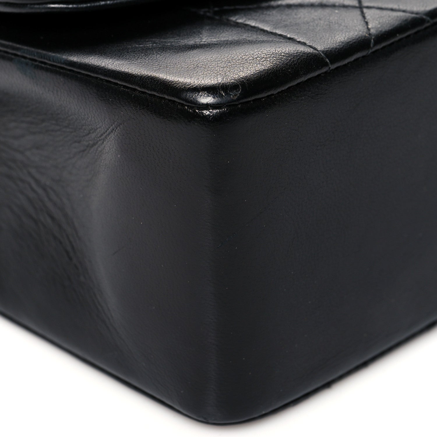 Chanel Lambskin Quilted Small Single Flap Black 7 of 8