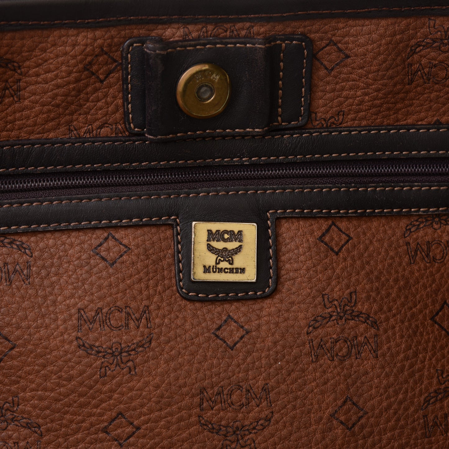 Visetos Shopper Tote Brown