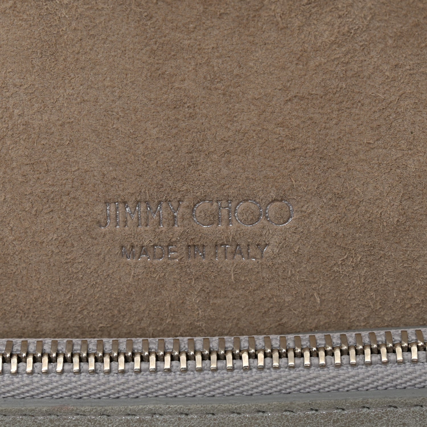 Jimmy Choo Glitter Emmie Clutch Silver 6 of 14