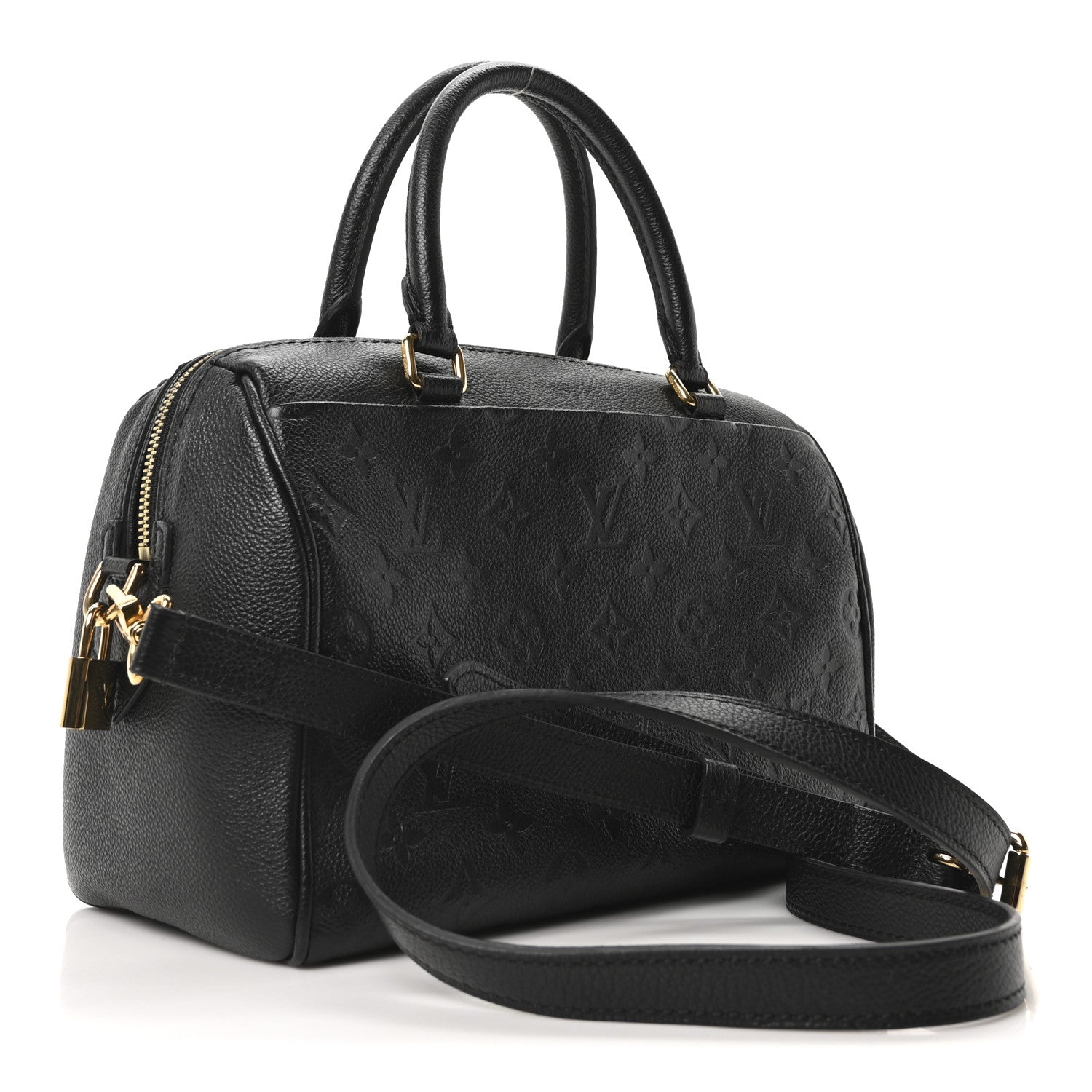 Louis Vuitton Empreinte Speedy Bandouliere 25 NM Black 3 of 9