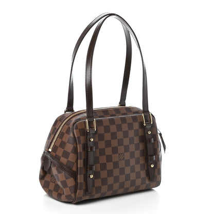 Louis Vuitton Damier Ebene Rivington PM 3 of 9