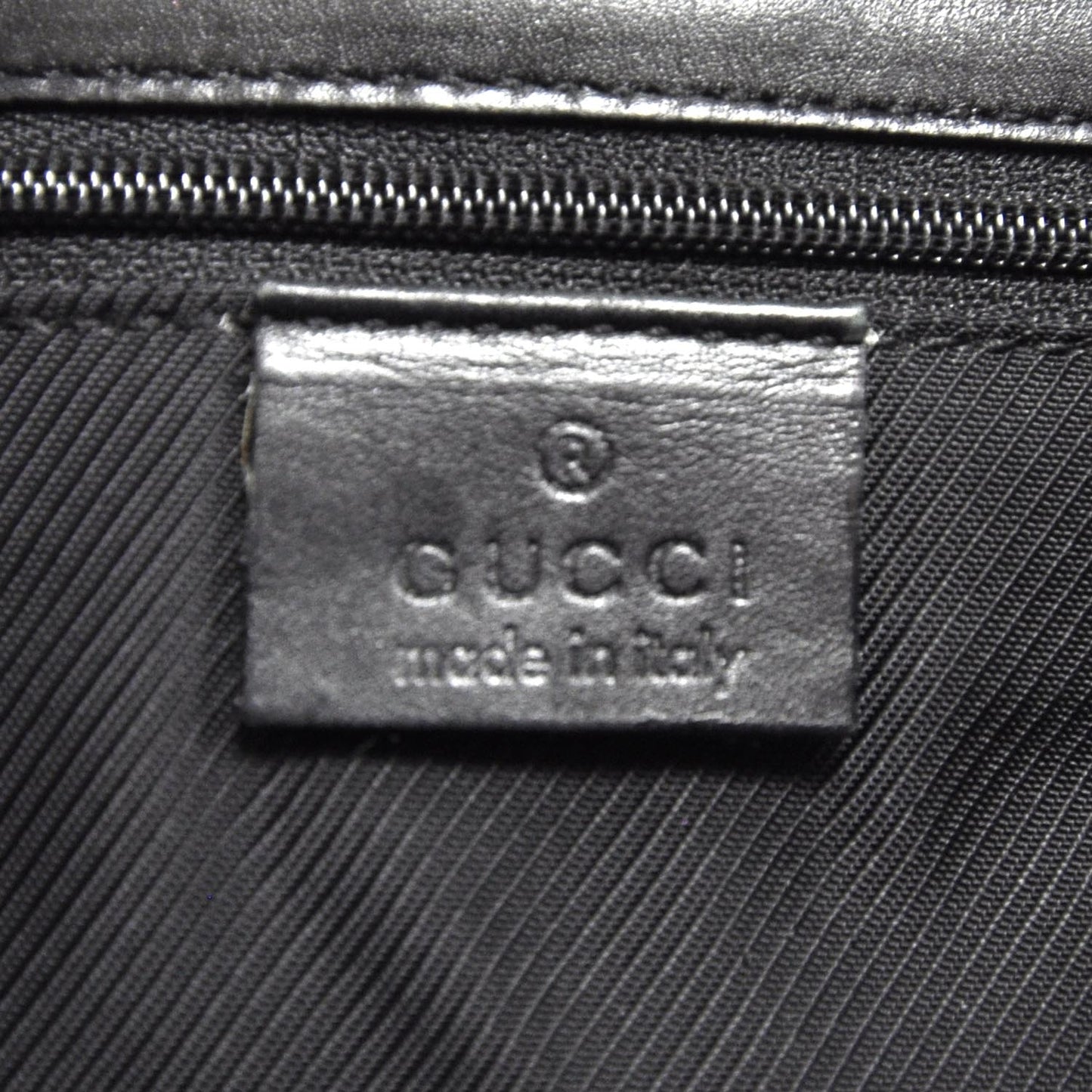 Monogram Bardot Shoulder Bag Black