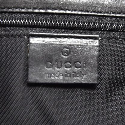 Gucci Monogram Bardot Shoulder Bag Black 9 of 10