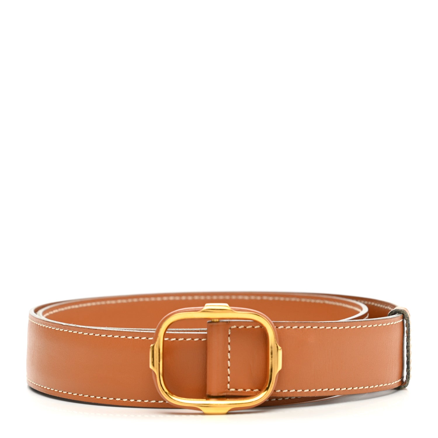 Hermes Box Belt 85 Gold 1 of 7