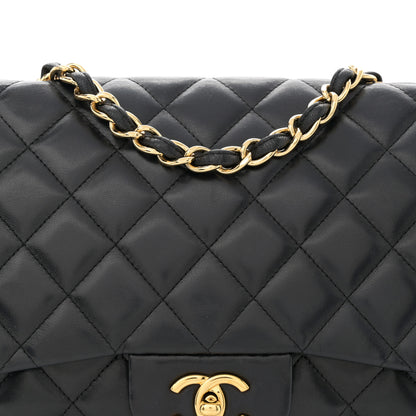 Chanel Lambskin Quilted Jumbo Single Flap Black 8 of 15