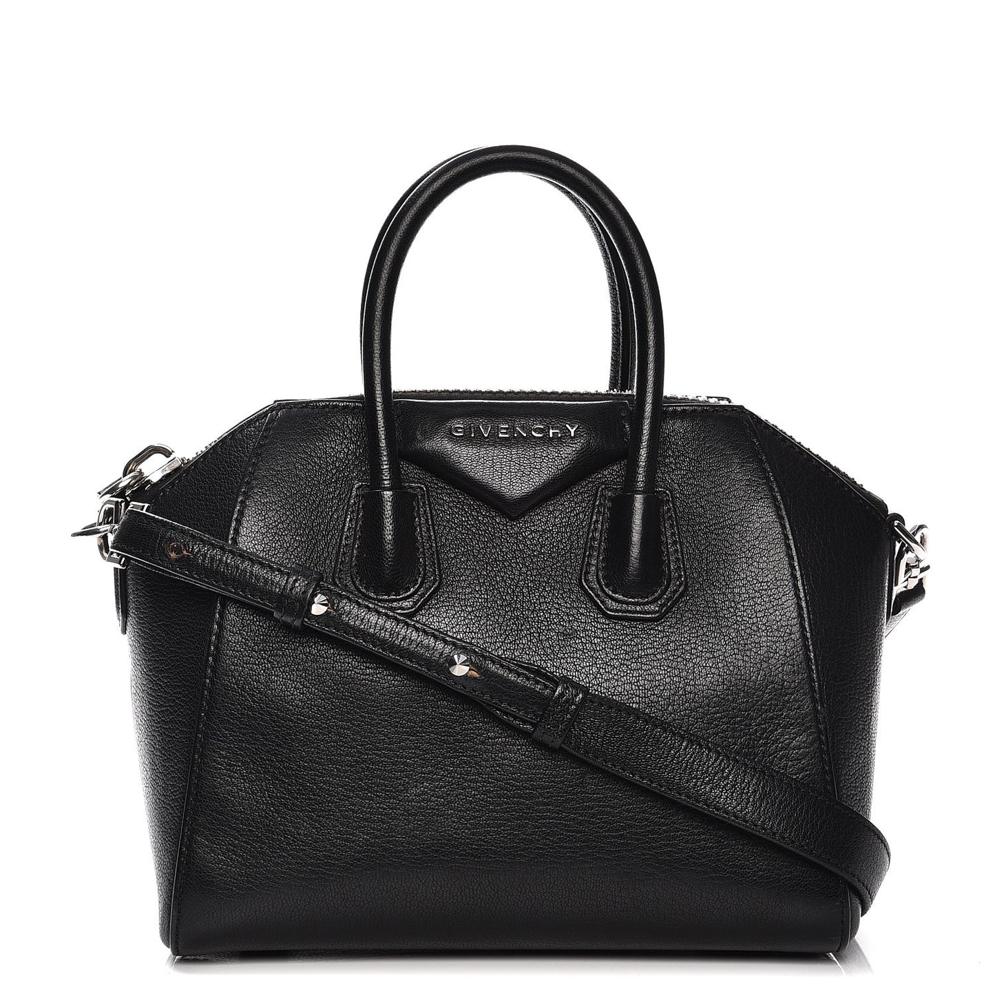 Sugar Goatskin Mini Antigona Black