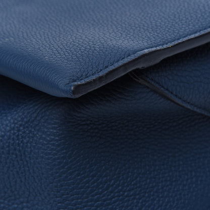 Celine Baby Grained Calfskin Medium Tri-Fold Bag Steel Blue 13 of 21