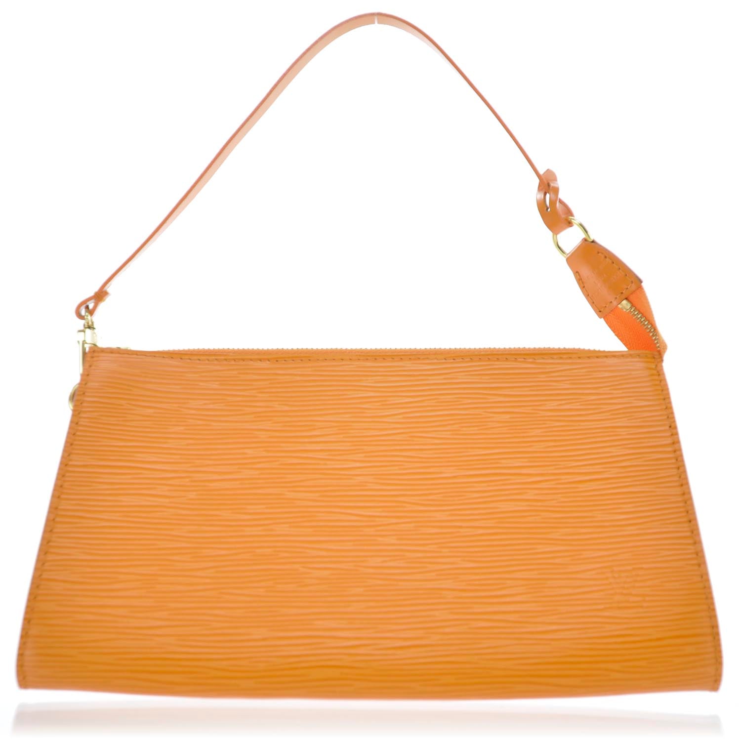 Louis Vuitton Epi Pochette Accessories 24 Mandarin 1 of 16