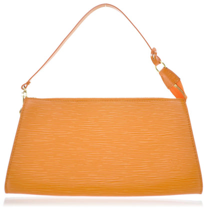 Louis Vuitton Epi Pochette Accessories 24 Mandarin 1 of 16
