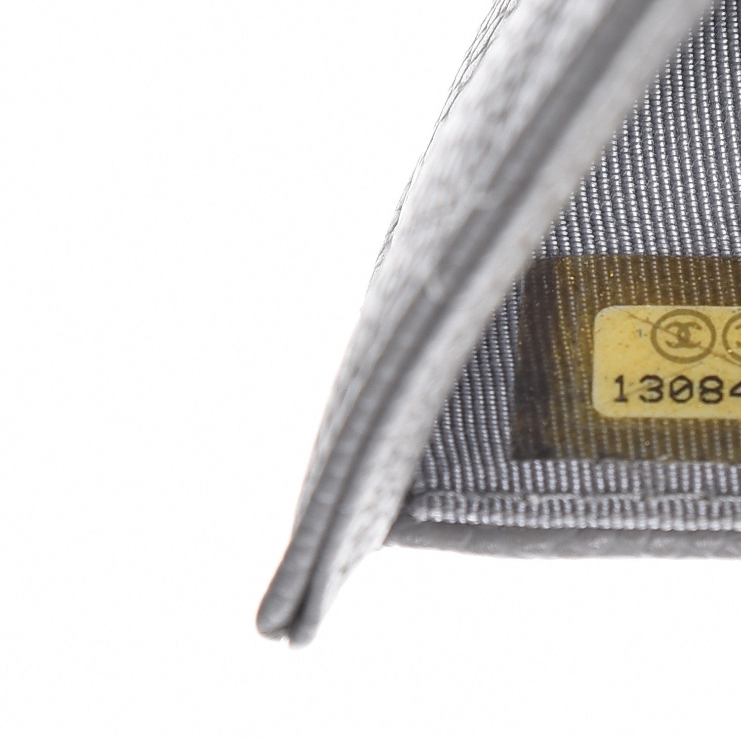 Chanel Caviar Quilted Large Flap Wallet Grey 10 of 12