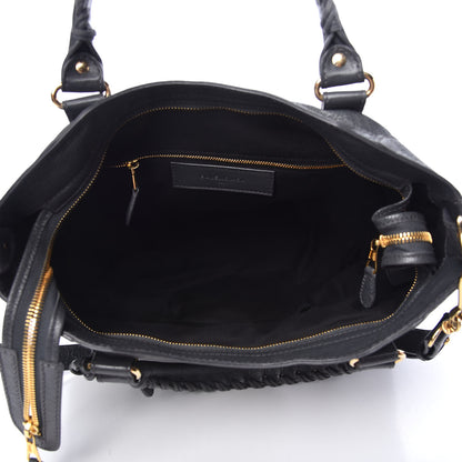Balenciaga Agneau Giant 12 Gold Hardware Velo Gris Fossile Anthracite 5 of 9
