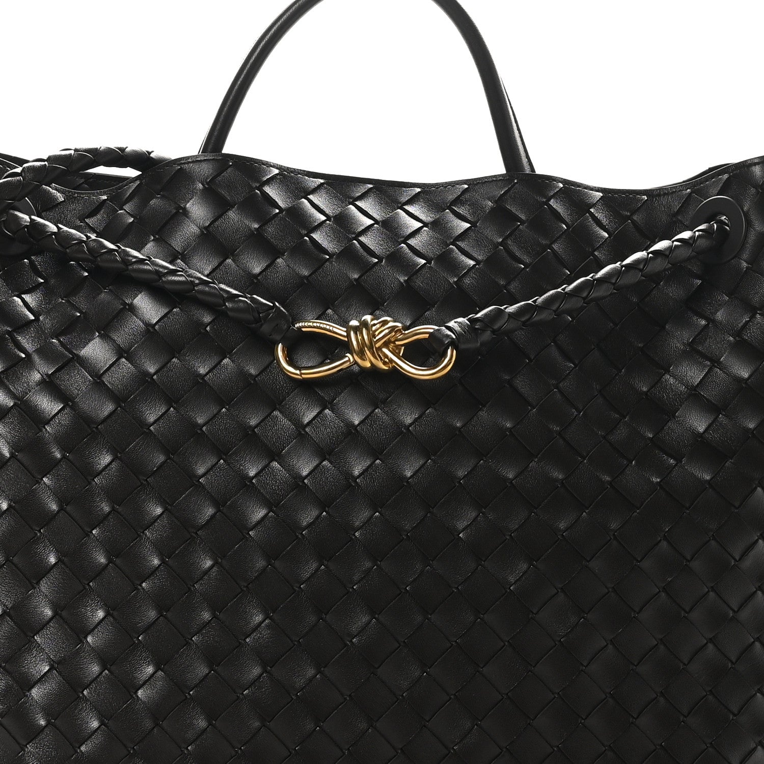 Bottega Veneta Nappa Intrecciato Large Andiamo Shoulder Bag Fondant 7 of 9