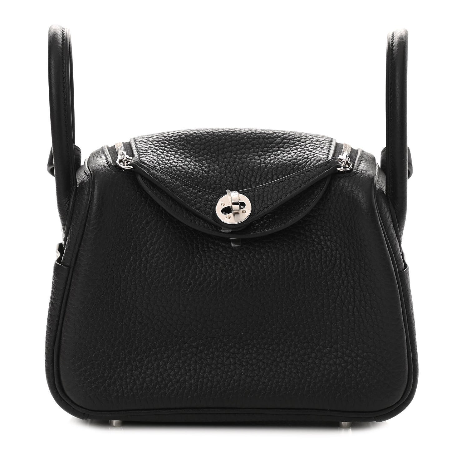 Taurillon Clemence Mini Lindy 20 Black