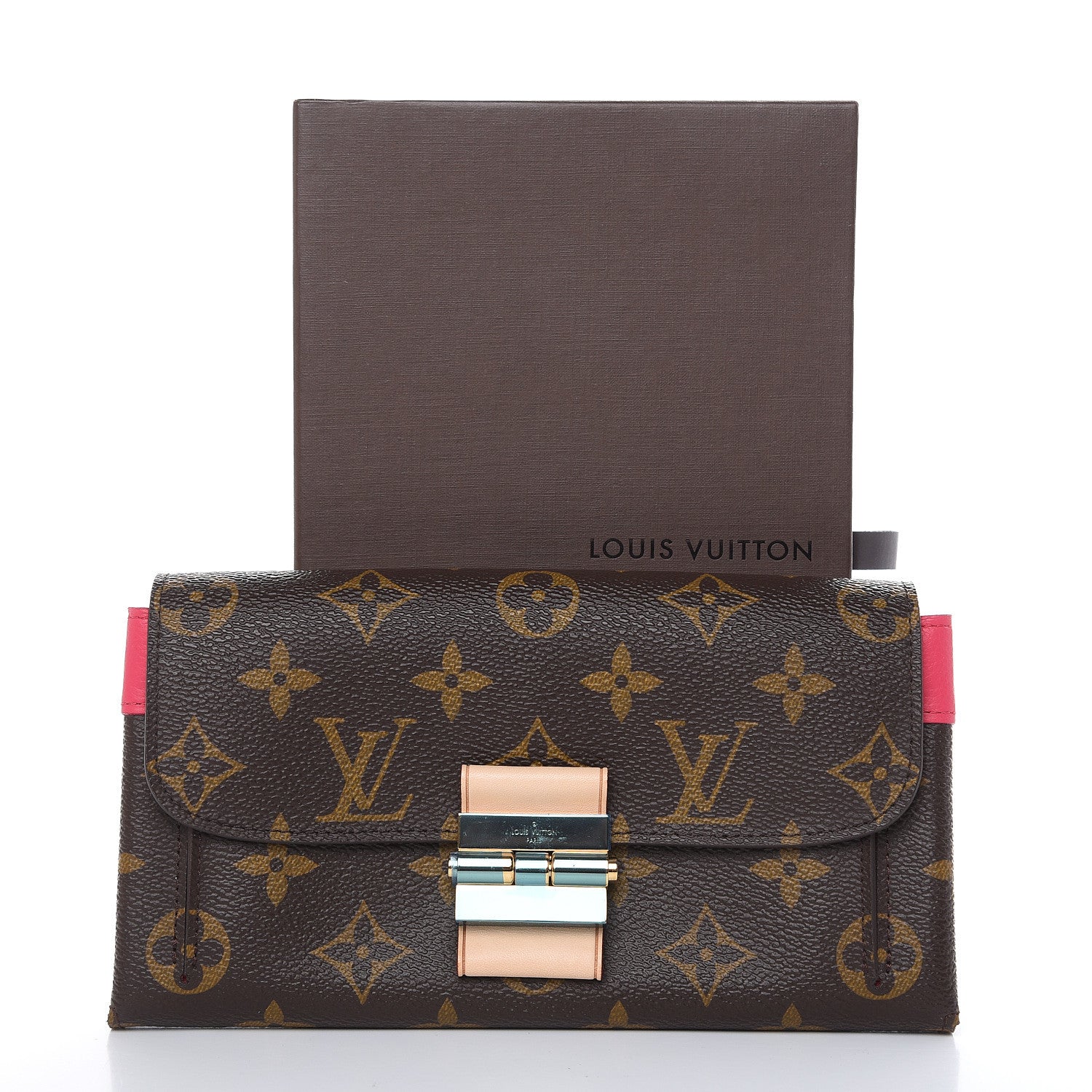Louis Vuitton Monogram Elysee Wallet Pink 7 of 7