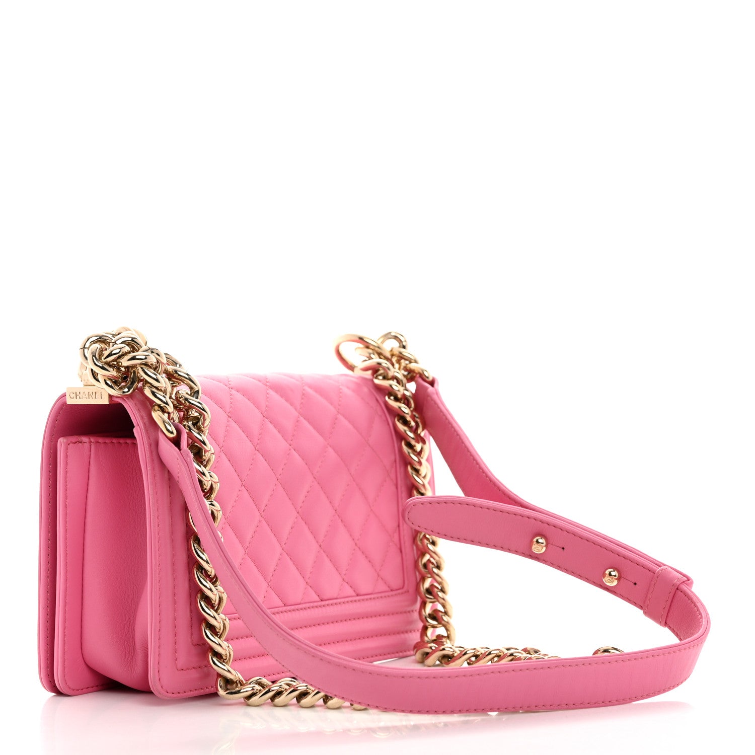 Chanel Calfskin Quilted Small Boy Flap Pink 2 of 10