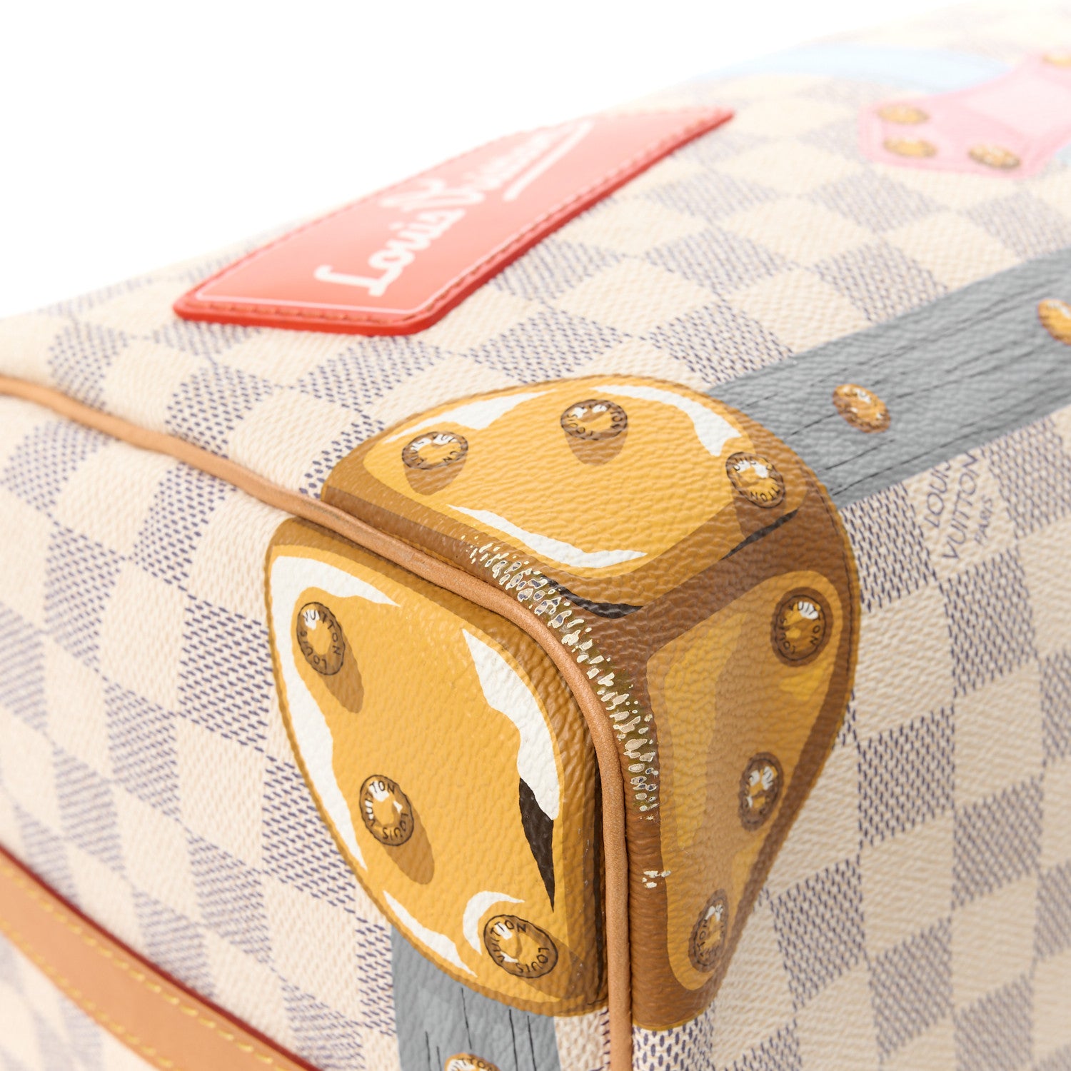 Louis Vuitton LOUIS VUITTON Damier Azur Summer Trunks Speedy Bandouliere 30 14 of 14