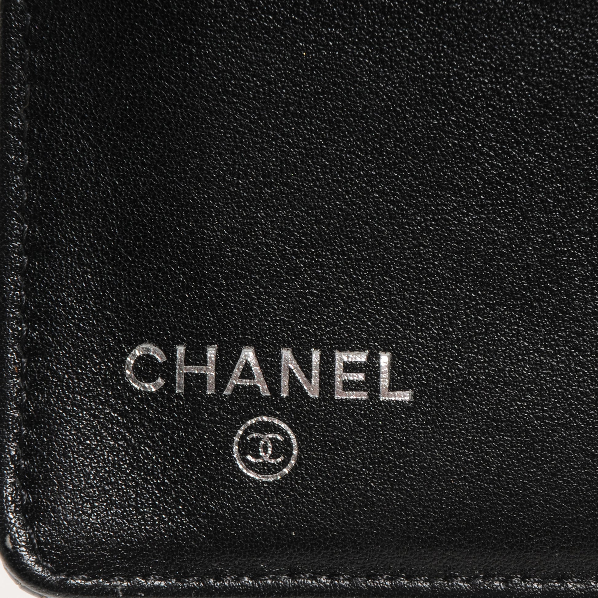 Chanel Patent Brilliant Yen Wallet Black 6 of 7