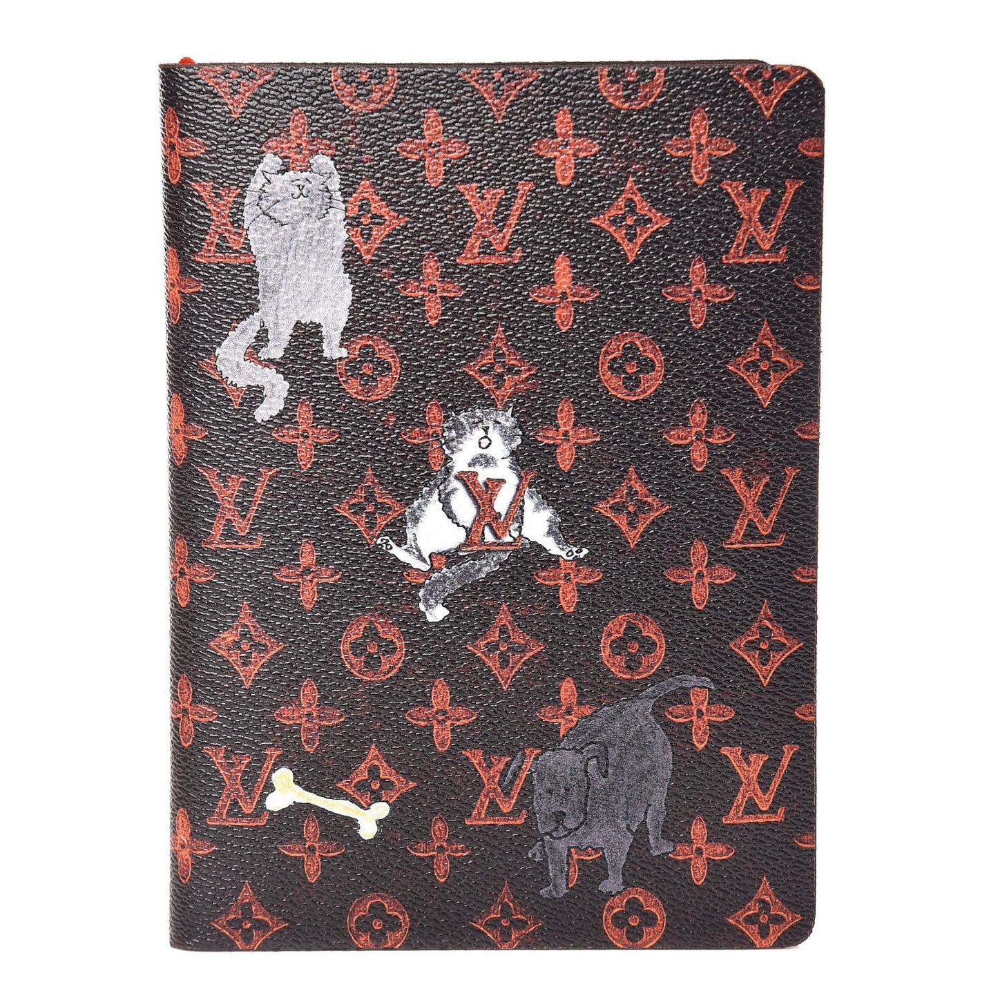 Catogram Clemence Notebook MM Marron