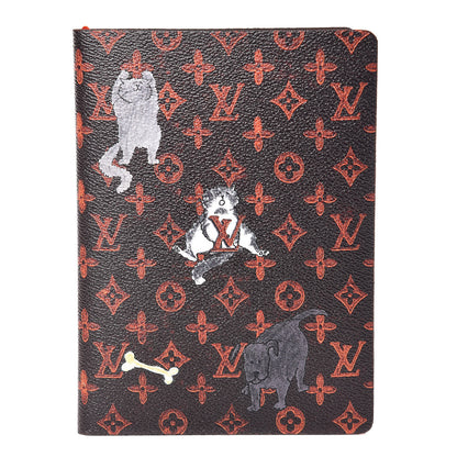Louis Vuitton Catogram Clemence Notebook MM Marron 1 of 6