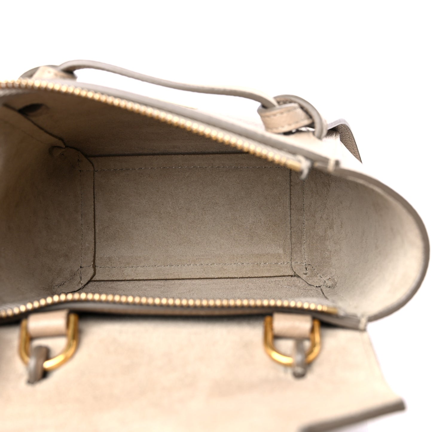 Grained Calfskin Pico Belt Bag Light Taupe