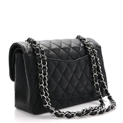 Chanel Caviar Quilted Small Double Flap Black 3 of 10