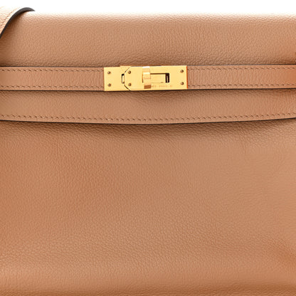 Hermes Evercolor Kelly Danse II Belt Bag Chai 7 of 10