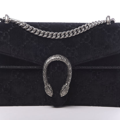 Gucci Velvet GG Monogram Small Dionysus Shoulder Bag Black 10 of 10