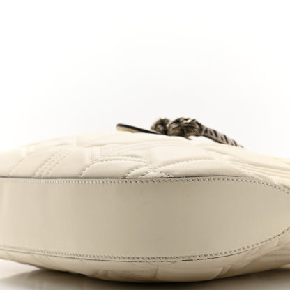 Gucci Calfskin Web Quilted Small Dionysus Hobo White 10 of 13