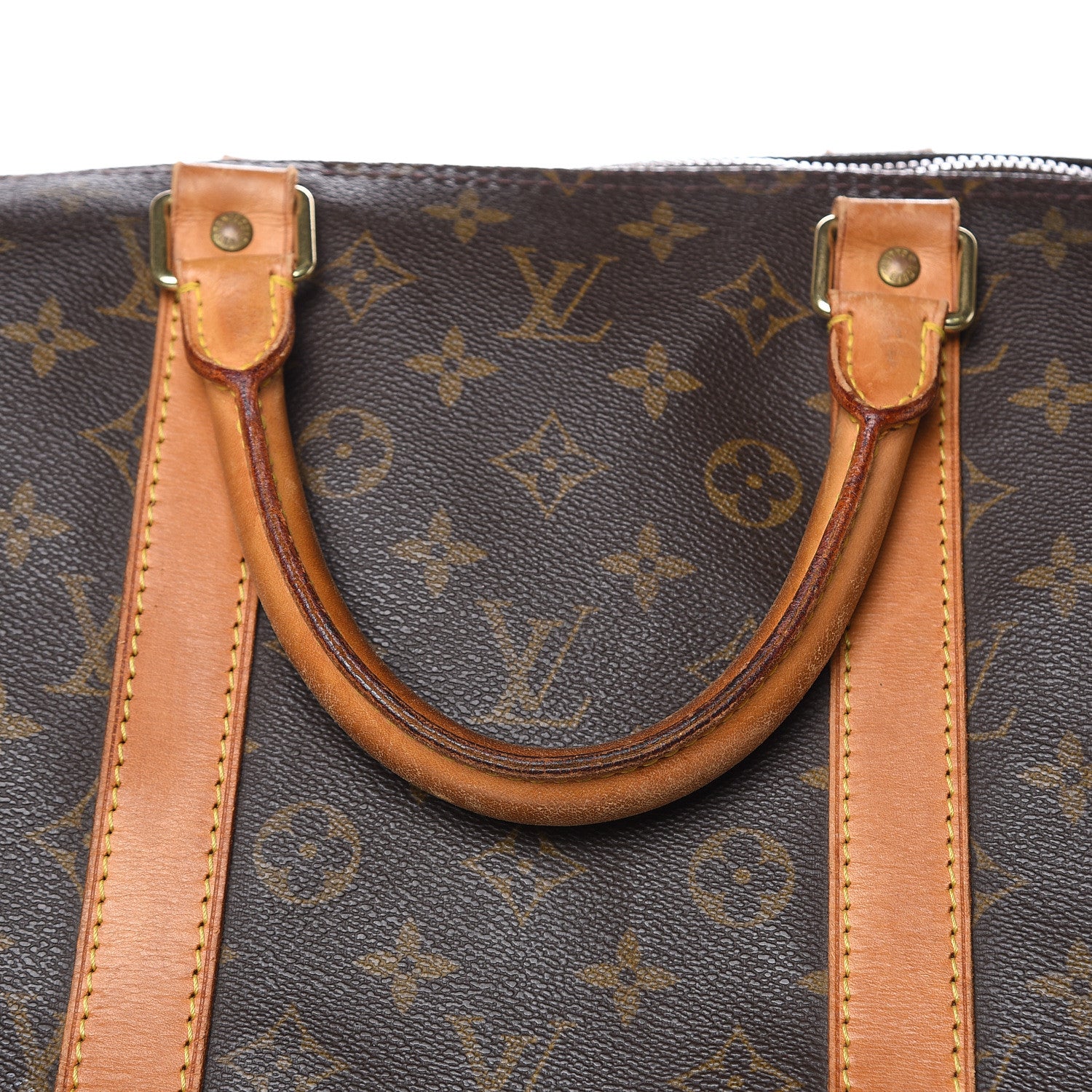 Louis Vuitton Monogram Keepall Bandouliere 55 16 of 17