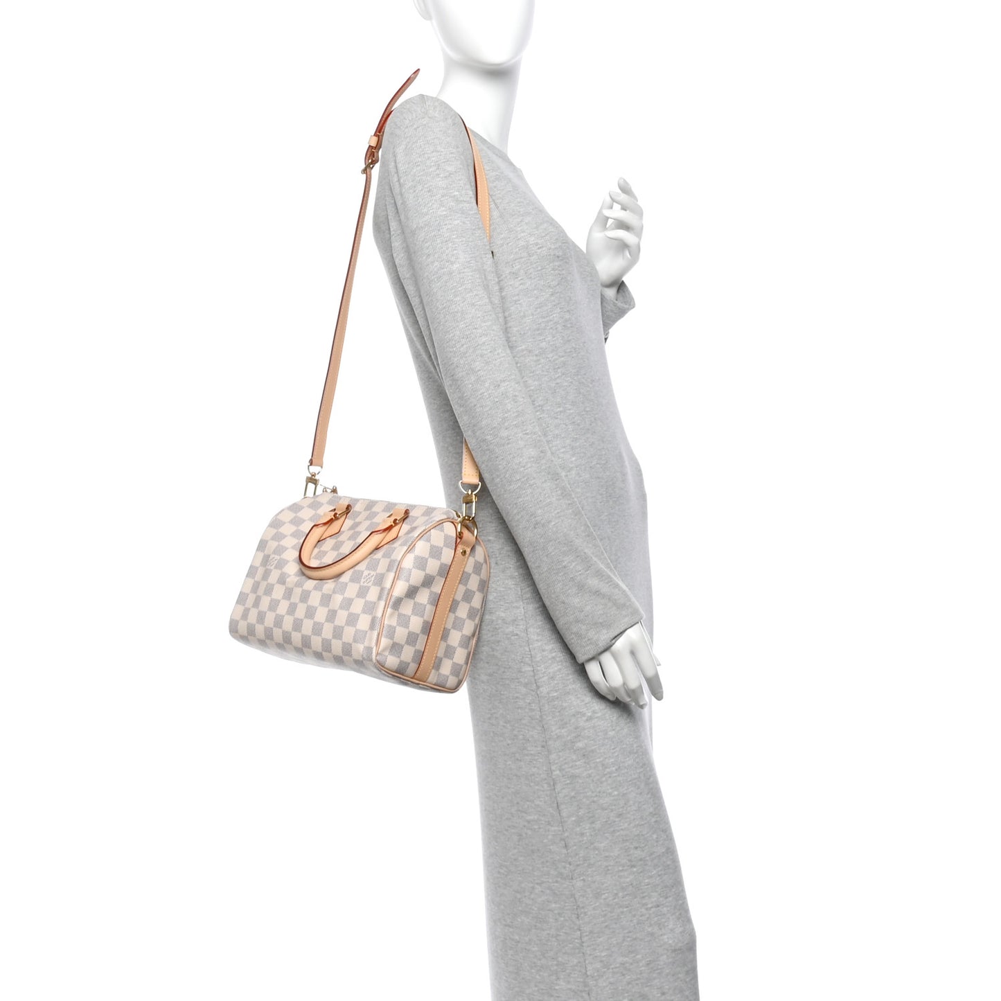 Damier Azur Speedy Bandouliere 25