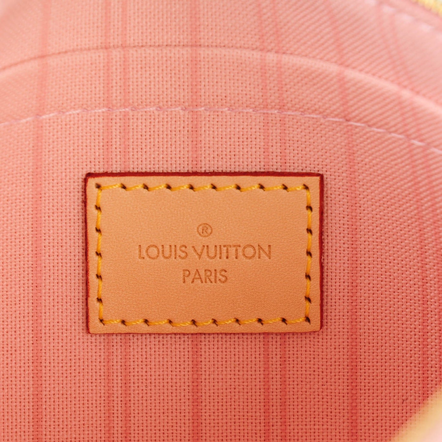 Damier Azur Neverfull MM GM Pochette Rose Ballerine