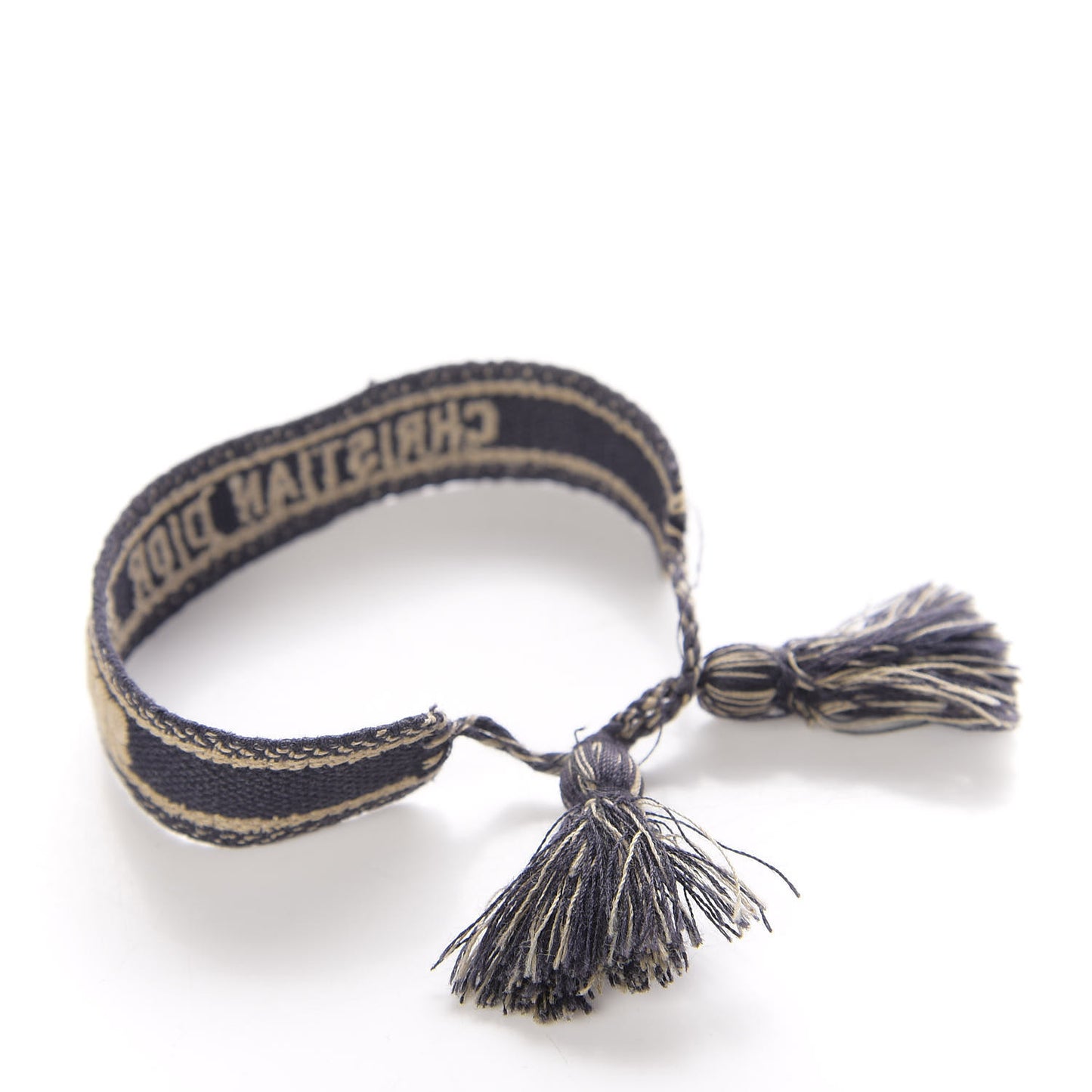Woven Cotton J'Adior Friendship Bracelet Set Navy