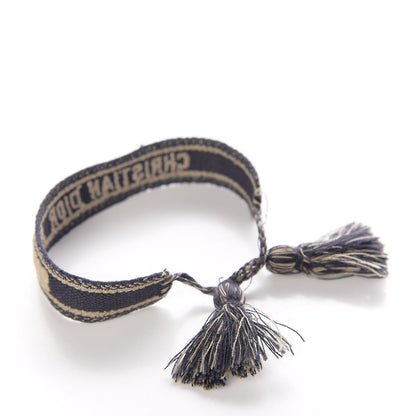 Christian Dior Woven Cotton J'Adior Friendship Bracelet Set Navy 5 of 6