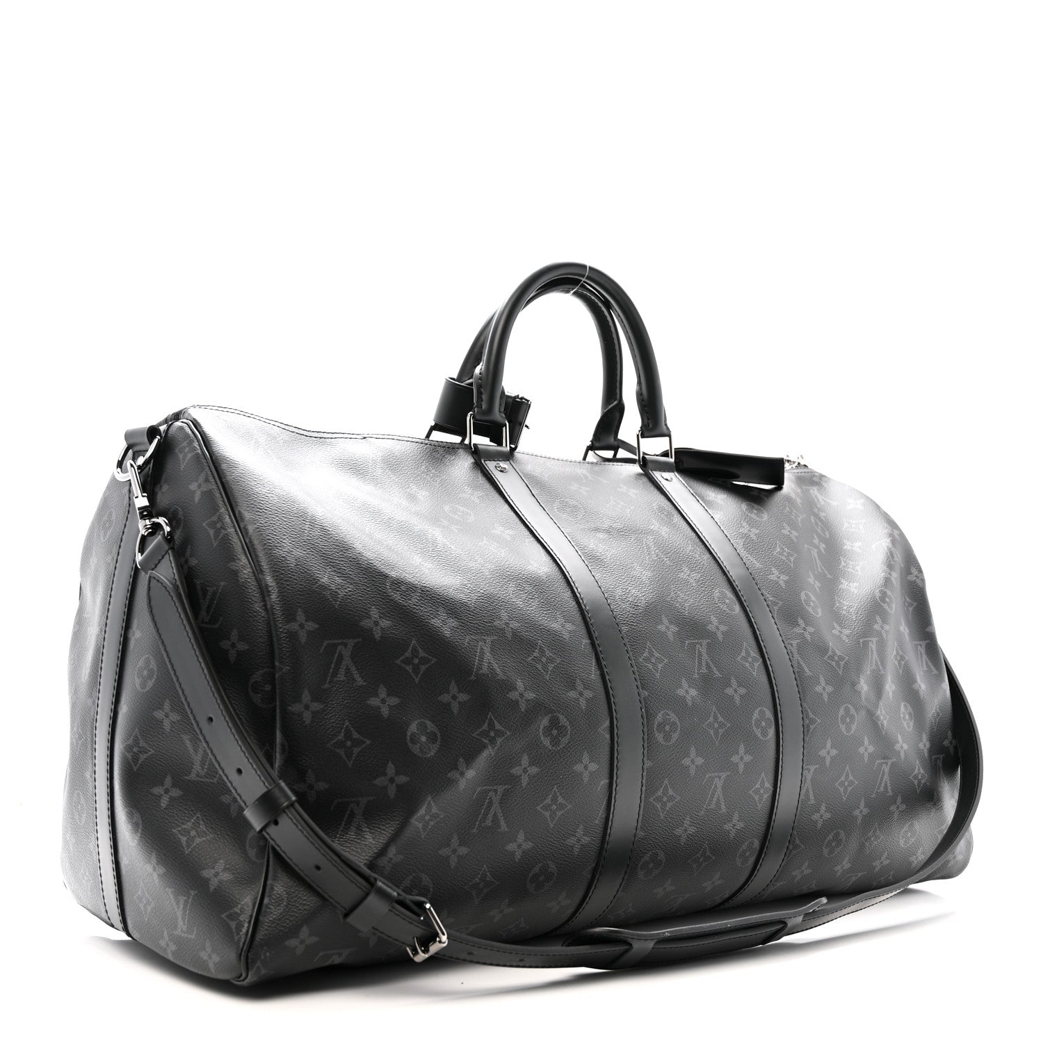 Louis Vuitton Monogram Eclipse Keepall Bandouliere 55 2 of 10