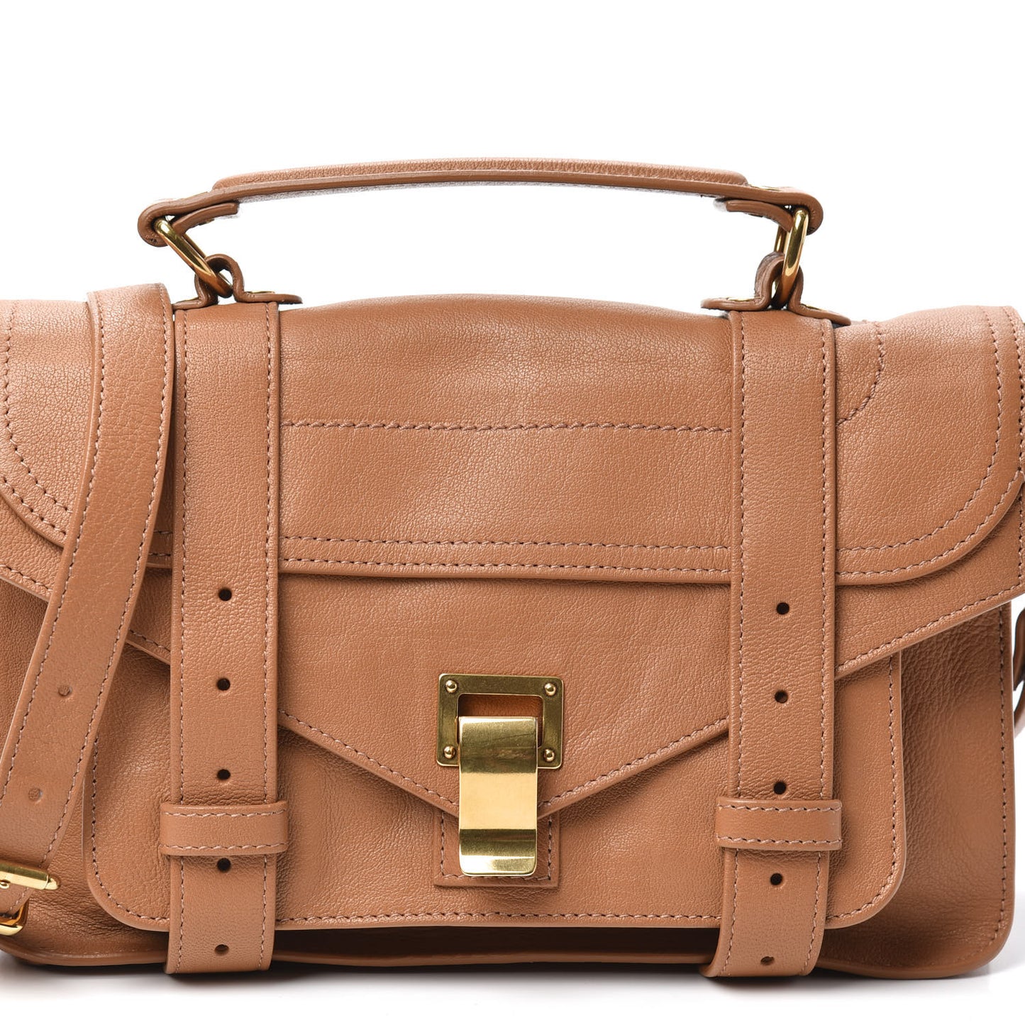 Lambskin Tiny PS1 Satchel Birch
