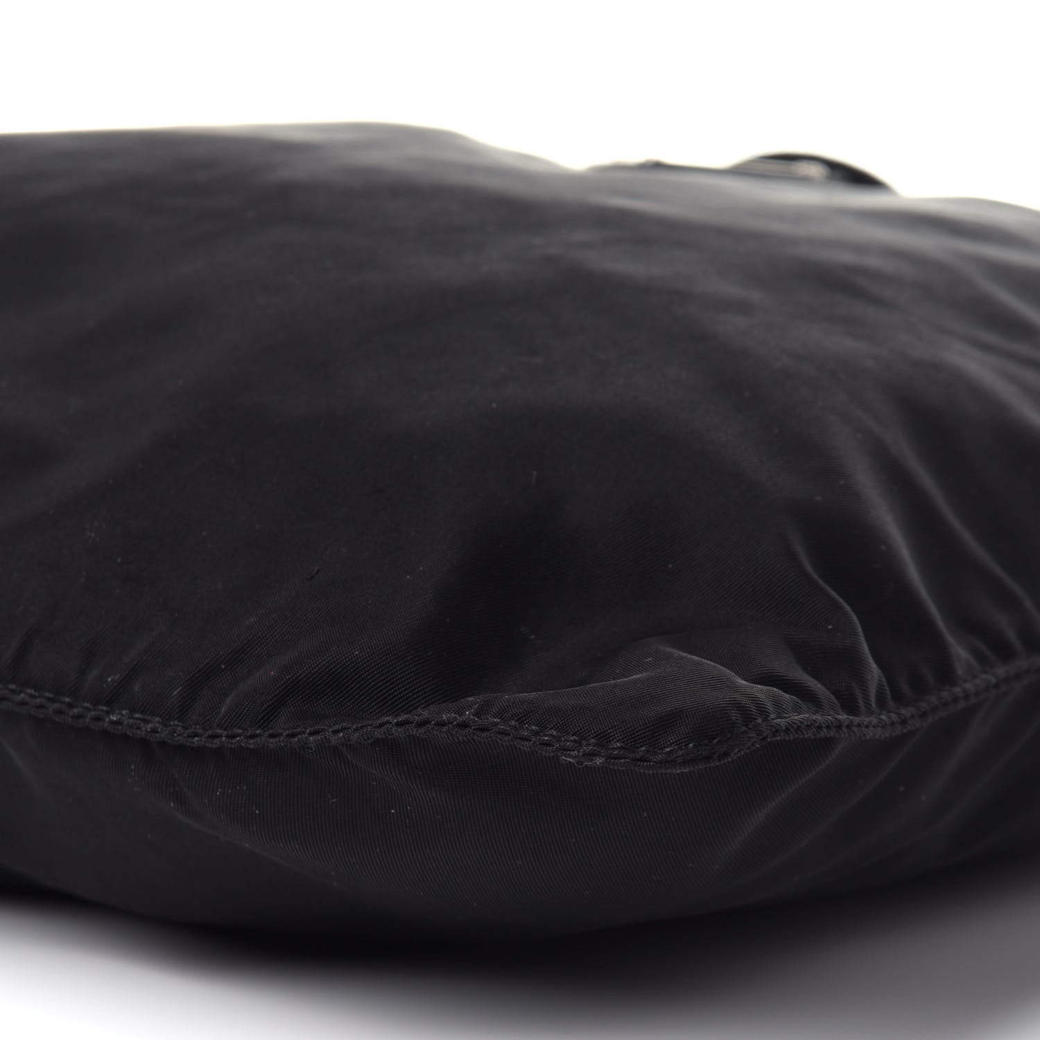 Prada Nylon Flat Messenger Bag Black 7 of 8