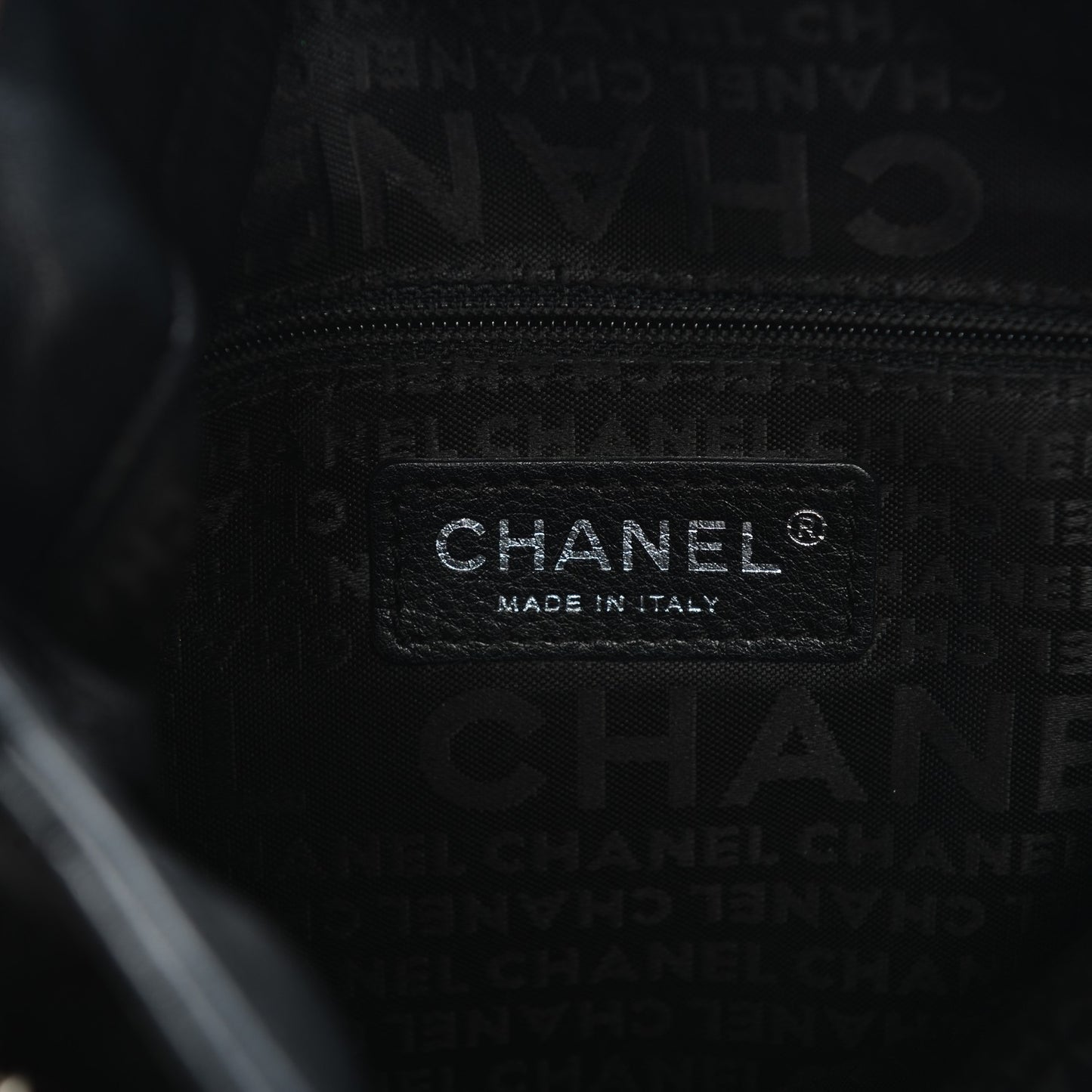 Lambskin Stitched Small Ultimate Soft Tote Black