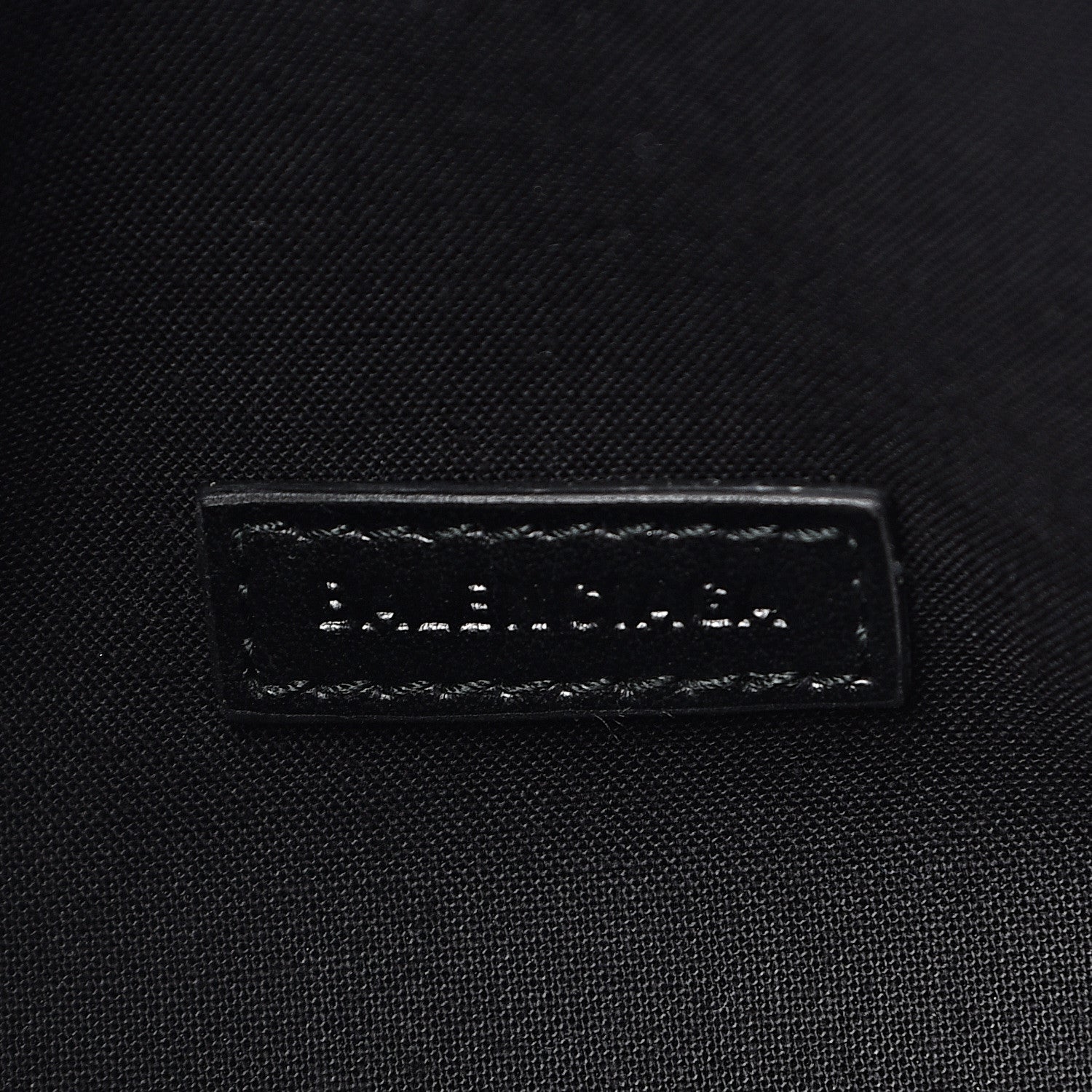Balenciaga Nylon Crest Logo Embroidered Explorer Beltpack Black 7 of 11