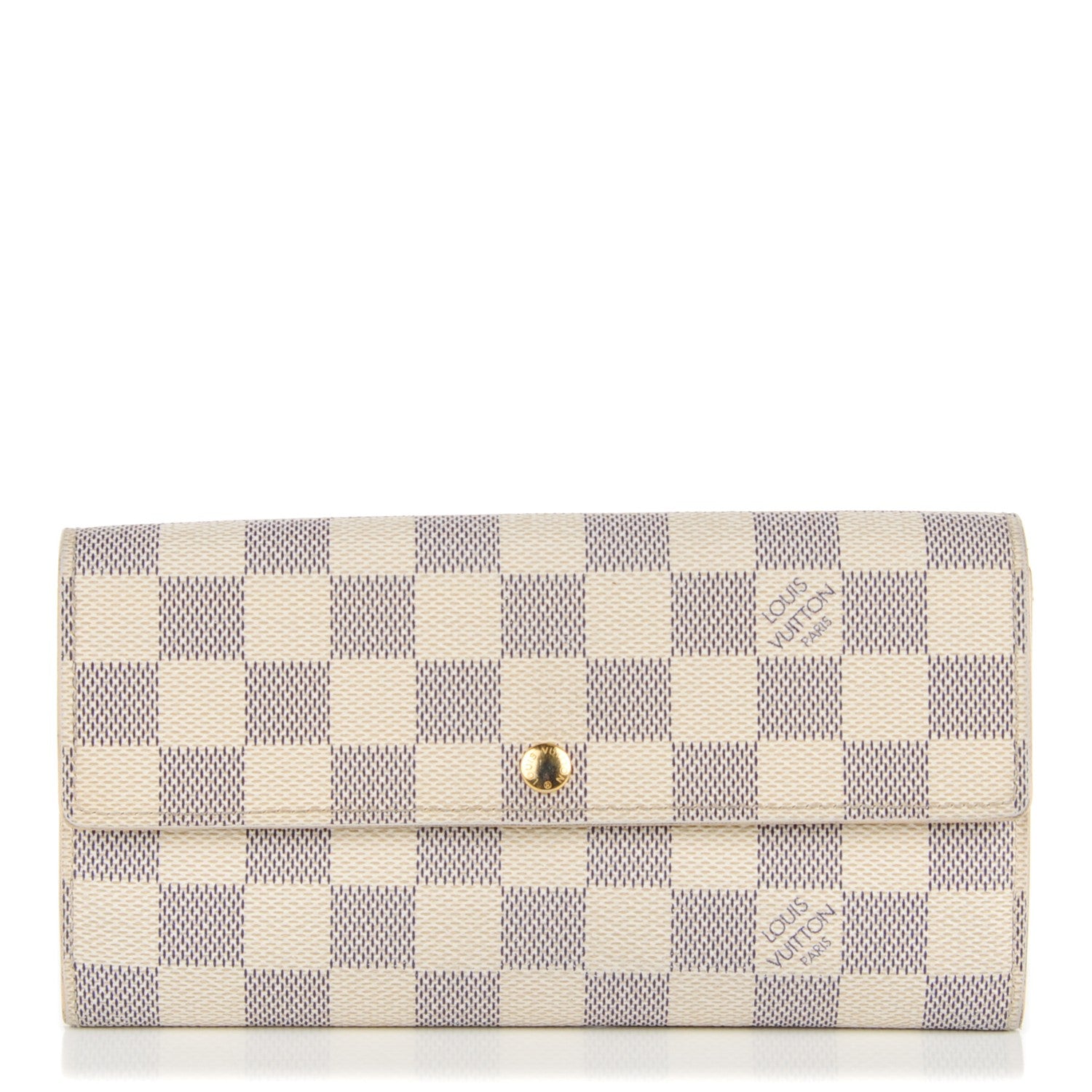 Louis Vuitton Damier Azur Sarah Wallet 1 of 7