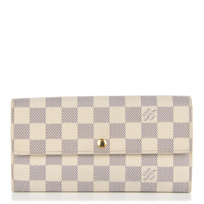 Louis Vuitton Damier Azur Sarah Wallet 1 of 7